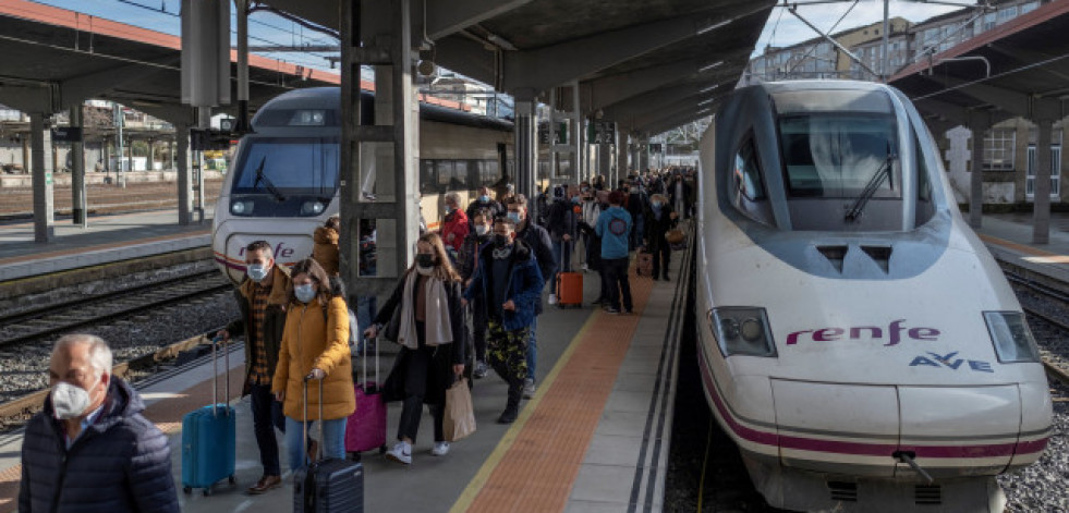Renfe refuerza las plazas entre Madrid y Galicia para el puente del Día das Letras