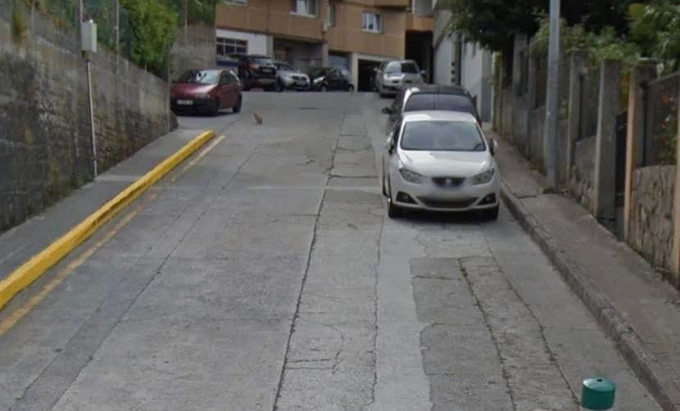 Zona en la que el Concello tiene previsto actuar a partir de hoy  cedida