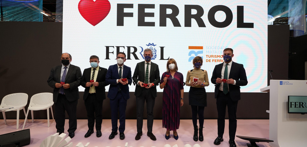 El Concello llevó a Fitur “Love Ferrol”, una imagen de naturaleza, deporte y turismo sostenible